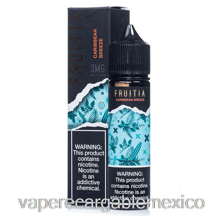 Vape Recargable Brisa Caribeña - Fruitia - 60ml 6mg
